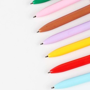 O&Q Mix Vente en gros de paillettes de mode pour stylo à bille à mécanisme rotatif, logo personnalisé, bleu/noir, 0,7 mm, scolaire, 16 cm, certifié EN-71 - Product Image 5