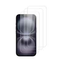 Protecteur d'écran en verre trempé clair pour iPhone 13 14 15 16 protecteur en verre 9H dureté accessoire de téléphone portable