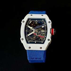 Reloj Mecánico de Lujo Ultrafino de 7.8mm, Modelo 6702, de Alta Calidad, con Movimiento Automático, Unisex, de Fibra de Carbono de Alta Gama, 24mm - Product Image 1