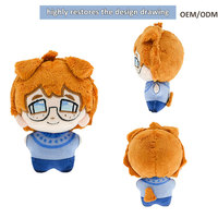 Poupée en peluche Kpop personnalisée OEM, figurines d'idols, créez votre propre design, personnage de dessin animé en peluche de 10 cm, fabrication de haute qualité