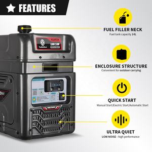 Générateur à essence 24V DC à démarrage/arrêt automatique, spécial pour climatisation de camion et conversion de fréquence - Product Image 5