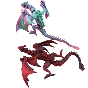 Jouet Dragon Volant 3D Imprimé en PLA Fait Main, Ornement Unique pour Activités Scientifiques, Cadeau Créatif pour Bébés de 7 à 12 Mois - Product Image 1