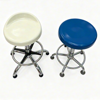 Chaise de laboratoire antistatique ESD en fibre de verre, tabouret de travail en plastique FRP réglable en hauteur avec repose-pieds, vente en gros