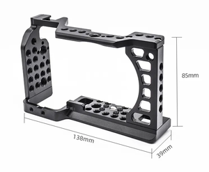 Support de cadre de protection de Cage de corps de lapin de caméra à dégagement rapide en alliage d'aluminium de haute qualité pour <span class=keywords><strong>Sony</strong></span> A6000/<span class=keywords><strong>6300</strong></span>/6400/6500 - Product Image 5