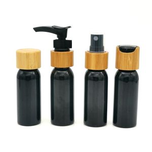 Pulvérisateur en bambou 20/410, pompe à pulvérisation en plastique de bambou, pulvérisation fine, emballage cosmétique en bambou - Product Image 6