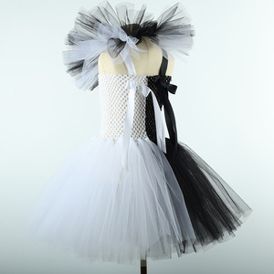 Disfraz <span class=keywords><strong>de</strong></span> Payaso <span class=keywords><strong>Asesino</strong></span> para Niña, Vestido <span class=keywords><strong>de</strong></span> Tul Negro y Blanco, Disfraz <span class=keywords><strong>de</strong></span> Payaso <span class=keywords><strong>de</strong></span> Terror, Disfraces <span class=keywords><strong>de</strong></span> Payaso Artístico para Niños, Halloween, Carnaval, Fiesta - Product Image 5