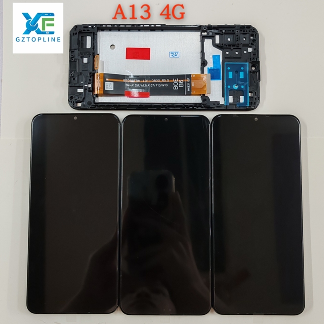 Mobile Phone Display for Samsung A13 Lcd Screen with Frame for Samsung A13 Display for Samsung A13 4G  Screen