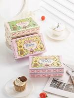 Boîte à biscuits personnalisée avec logo imprimé, emballage de boulangerie avec boîte en papier pour biscuits
