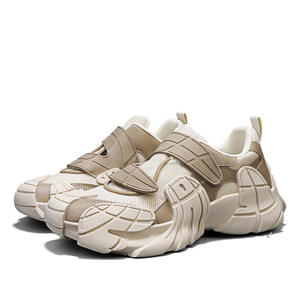 <span class=keywords><strong>Scarpe</strong></span> da ginnastica estive da <span class=keywords><strong>uomo</strong></span> con <span class=keywords><strong>velcro</strong></span>, traspiranti in tessuto a rete, con suola spessa e rialzo, alla moda - Product Image 6