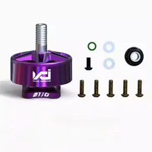 Motore Brushless VCI Vulcan YUKI EDITION 2207 PRO 2110KV 1950KV 2050KV ad Alte Prestazioni in Metallo Viola per Droni FPV da Corsa RC - Product Image 2