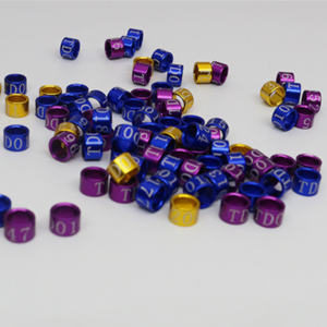 Altri prodotti per animali domestici per tutte le stagioni anelli colorati in ferro tondo per anelli per gambe di uccelli - Product Image 6