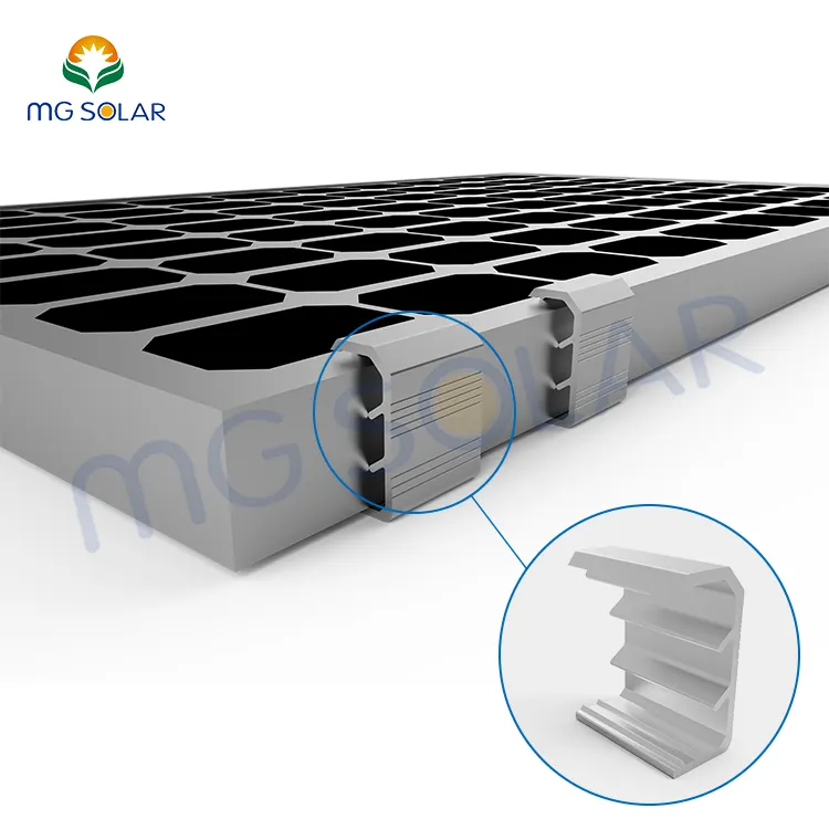 Aluminium dach Solarpanel-Entwässerung clips Automatische Dach-Solarpanel-Kantenentwässerungs-Reinigungs clips