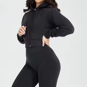 <span class=keywords><strong>Set</strong></span> da <span class=keywords><strong>donna</strong></span> con cappuccio e mezza Zip <span class=keywords><strong>Set</strong></span> da <span class=keywords><strong>palestra</strong></span> da <span class=keywords><strong>donna</strong></span> felpe con cappuccio da <span class=keywords><strong>donna</strong></span> con Zip per <span class=keywords><strong>donna</strong></span> Ropa Deportiva - Product Image 3