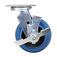 Roulettes à billes en acier avec noyau en fer robuste de 300 kg avec roulettes pivotantes à 360 degrés pour chariot d'atelier