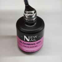 15ml Peinture à Ongles Gel Blooming 3 Couleurs Blanc Noir Transparent Private Label Fleur Peinture Effet Marbre