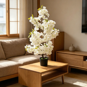 Décoration et fournitures de mariage nordiques, fleurs artificielles, arbre de <span class=keywords><strong>cerisier</strong></span> artificiel au toucher réel, cadeaux pour la fête des mères, décoration intérieure - Product Image 2