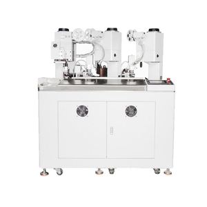 Machine de borne de sertissage automatique à 2 fils et 3 presses - Product Image 1