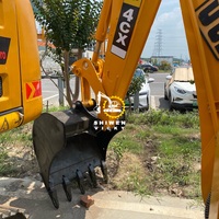 Retroexcavadora JCB 4cx chargeuse-pelleteuse d'occasion à partir de 2019, chargeuse-pelleteuse JCB originale multifonctionnelle 3CX 4CX 4x4 fabriquée au Royaume-Uni