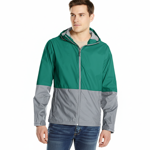 Chaqueta Cortavientos de Algodón Pakistaní para Hombre, Talla Grande, para Exteriores/Casual/Ropa de Calle, con Cremallera, Ropa Deportiva Abrigada y Resistente al Viento - Product Image 1