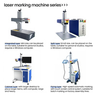 Système de marquage laser à fibre 50W avec dispositif rotatif pour objets cylindriques