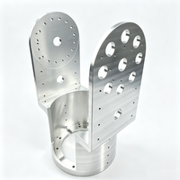 Pièces robotiques articulées en acier inoxydable et aluminium usinées CNC OEM, précision 0,01 mm, fraisage 5 axes, tournage, support articulé pour robotique