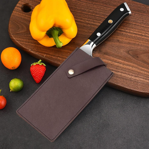 Cuchillo de <span class=keywords><strong>chef</strong></span> de cuero PU profesional, soporte para cuchillos de cocina, protector de cuchillo impermeable - Product Image 6