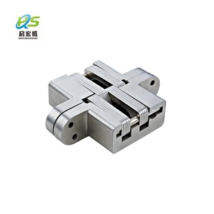 Bisagras Cruzadas Anticorrosión de Diseño Moderno, Bisagra Oculta de Zinc Fundido a Presión de 10 kg para Puerta de Madera Bld-gf7, Apertura de 180 Grados - Product Image 3