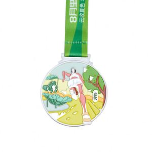 Medallas Personalizadas con Logotipo 3D 2D en Forma de Corona Circular para Festivales y Maratones - Product Image 2