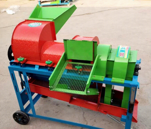 Machine de décorticage de maïs de petite ferme avec moteur et moteur déchirant la batteuse de peau - Product Image 1