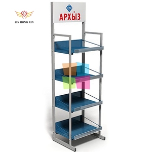 汽车配件零售店润滑货架加油站金属机油展示架 - Product Image 5