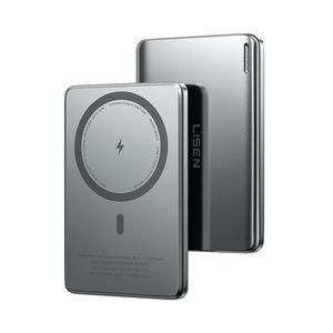 <span class=keywords><strong>แบ</strong></span><span class=keywords><strong>ต</strong></span>สำรอง LISEN รุ่นใหม่ บางเฉียบ ชาร์จเร็ว ขนาด 0.3 นิ้ว พกพาสะดวก ชาร์จไร้สาย <span class=keywords><strong>ค</strong></span>วามจุ 5000mah <span class=keywords><strong>แบ</strong></span>บแม่เหล็ก - Product Image 2