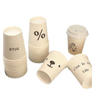 Hot Pick Custom Printed Biodegradable Double Wall Kraft <strong>Paper</strong> <strong>Cups</strong> Disposable Coffee <strong>Cups</strong> For Events - Product Image 6