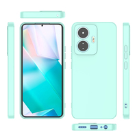Casing ponsel TPU tekstur mengkilap lembut warna-warni Harga Murah penutup belakang untuk vivo T1 T2 Y78 + S17e Y36