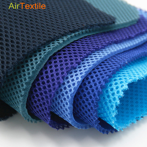 Oeko-Tex tiêu chuẩn 3 mét <span class=keywords><strong>Polyester</strong></span> lỗ tròn bánh sandwich 3D <span class=keywords><strong>Polyester</strong></span> lưới vải cho ghế Túi - Product Image 3
