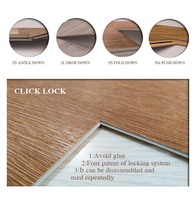 Fabricantes de china al por mayor de lujo rígido core de plank pisos de vinilo de hospital fácil de limpiar piso interior