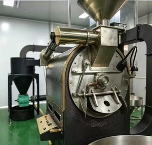 Torréfacteur à café en acier inoxydable de qualité alimentaire 60 kg |   Rôtissoire électrique à double contrô<span class=keywords><strong>le</strong></span> de température réglable de 0 à 300°C pour usage domestique - Product Image 3