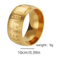 Bague classique pour homme plaquée or 18 carats, ornée d'une perle taille princesse, bijoux de mode en acier inoxydable