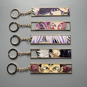 Llaveros de metal huecos con diseño de gato anime, recargables, bonitos, con bordado de <span class=keywords><strong>manga</strong></span>, estilo Jet, Feng Shui, de moda - Product Image 6