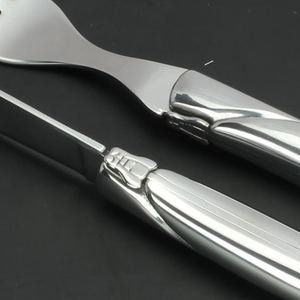 Bộ Dao Và Nĩa Bít Tết Bằng Thép Không Gỉ Laguiole Cao Cấp Có Tay Cầm Giả Mạo - Product Image 4