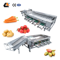Aanpasbare sorteerlagen Passievrucht sorteermachine Kersen sorteermachine Fruit sorteermachine Appelsorteermachine Sinaasappelsorteermachine