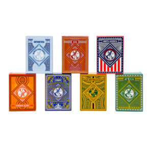 Игровые карты из дизайнерской бумаги с индивидуальной печатью OEM, 54 карты для покера с индивидуальной коробкой - Product Image 1