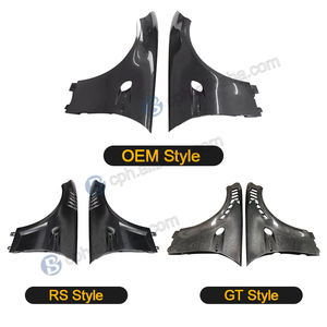 Pièces automobiles personnalisées en gros, performance automobile, pièces automobiles noires, véritable fibre de carbone, garde-boue de voiture Lci pour BMW Série 3 335i E92 E93 2011 2010 - Product Image 4