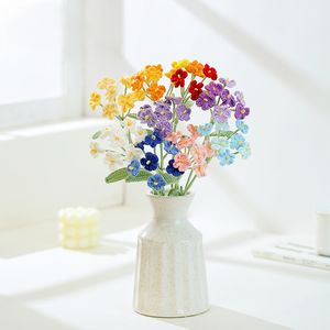 Flores <span class=keywords><strong>de</strong></span> Gasa y Jazmín Artificiales Tejidas a Mano, Ideales para Bodas, Decoración del Hogar y Regalos <span class=keywords><strong>de</strong></span> Graduación - Product Image 5