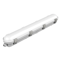 Luminaire linéaire LED DALI-2 DT6 dimmable, étanche à la vapeur IP65, pour éclairage intelligent des bâtiments (garages, entrepôts), certifié CE