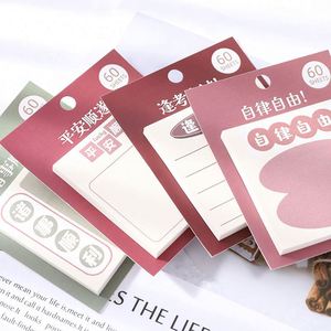 HengXin Sticky Note 3*3 Lucky and Happy Stationery Self-adhesive Memo <b>Pad</b> With Top Sticky - Product Image 5