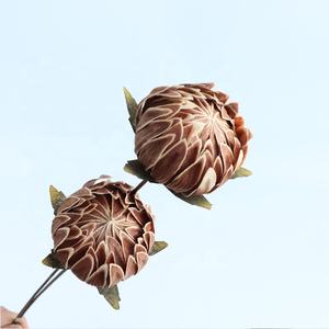 Flores Secas Protea de Alta Calidad al por Mayor, Tacto Real, para Decoración de Bodas y Hogar, Flores de Lavanda Secas - Product Image 6