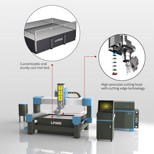 Macchina da Taglio a Getto d'Acqua a Cinque Assi Personalizzata per Pietra Dinamica, Ceramica, Mosaico, Metallo e Lastre Sagomate - Attrezzatura a Getto d'Acqua - Product Image 6