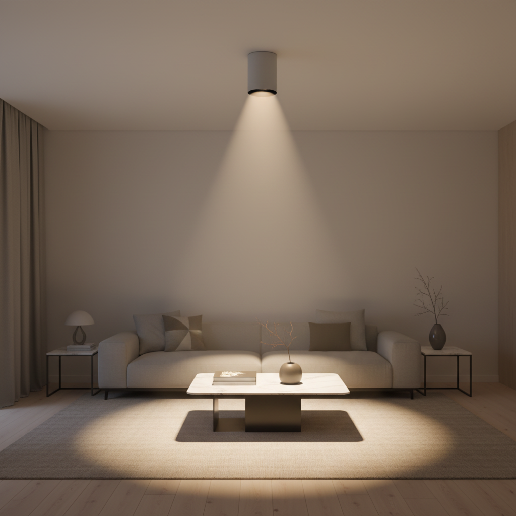 Recessed LED Downlight Aluminum CRI90 220V Dimmable Modern IP54 Indoor Ceiling Lamp 4000K Warm White Home Office Hotel