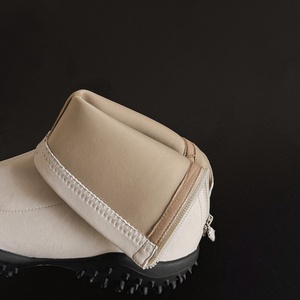 <span class=keywords><strong>Stivali</strong></span> alla Caviglia in Pelle Elasticizzata, Produzione OEM/ODM, <span class=keywords><strong>Stivali</strong></span> Corti <span class=keywords><strong>Invernali</strong></span> da <span class=keywords><strong>Donna</strong></span>, <span class=keywords><strong>Stivali</strong></span> Minimalisti Antiscivolo per Pendolari - Product Image 6