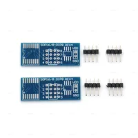 Programmateur USB SPI CH554T XP866 avec 2 adaptateurs, prend en charge les puces EEPROM Flash Bios 24 25 93 95, meilleur que l'EZP2019, dernière mise à niveau.